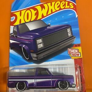 Hot Wheels Purple Dollar General Exclusive 1983 Silverado